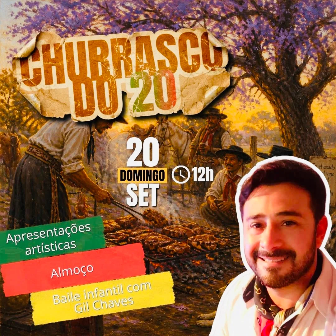 20 de setembro - Almoço e Baile Infantil Gil Chaves