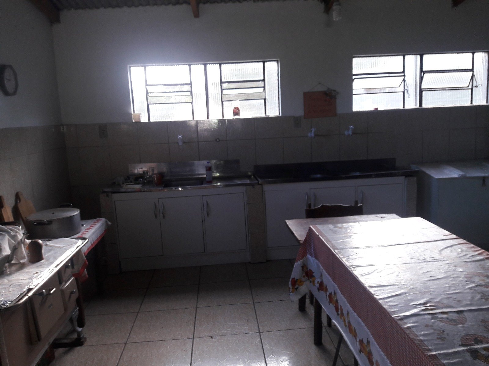 Cozinha do Salão Principal do CTG Farroupilha