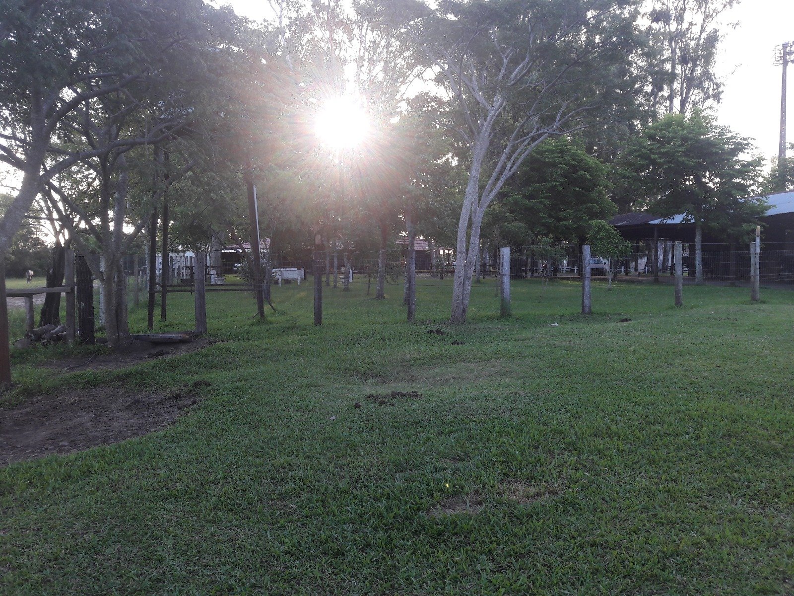 Patio do CTG Farroupilha